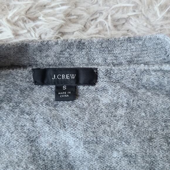 J Crew Alpaca Boyfriend Cardigan Sweater Size S - Picture 6 of 9